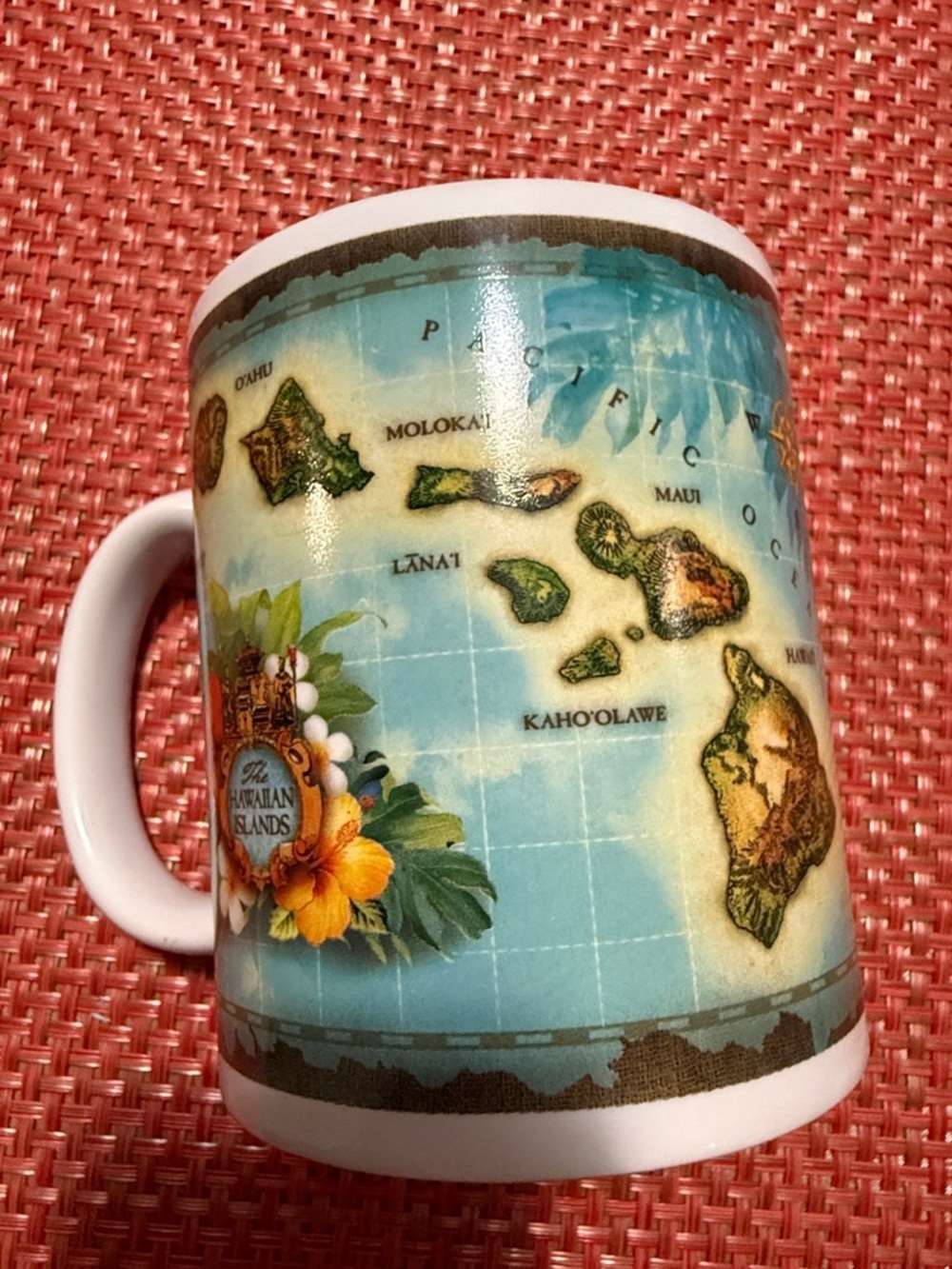 ABC Stories The Hawaiian Islands Floral SouvenirMedium size Mug - Picture 2 of 7